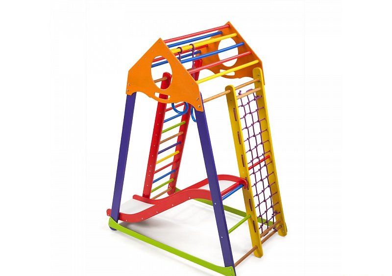 Детский спортивный комплекс BambinoWood Color Plus 1