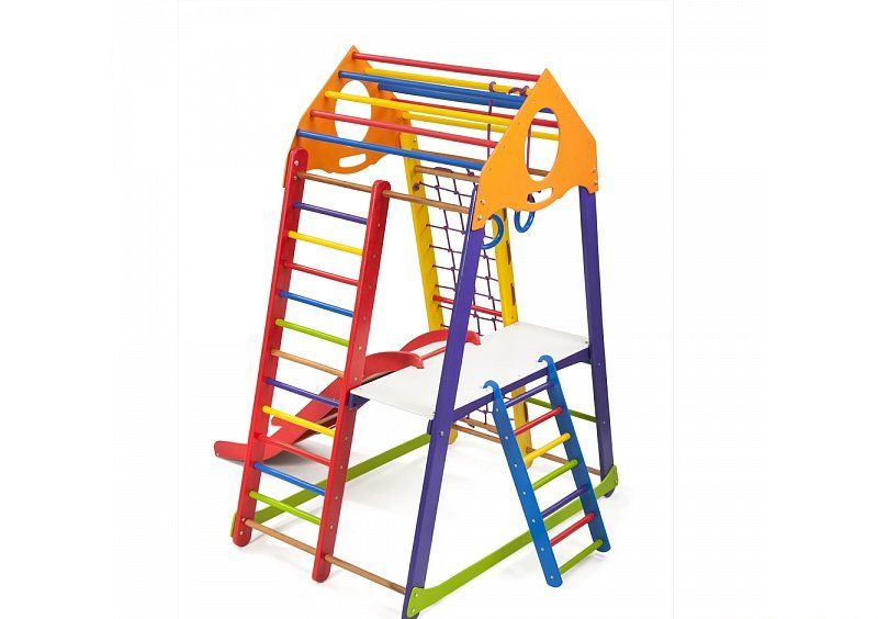 Детский спортивный комплекс BambinoWood Color Plus 2