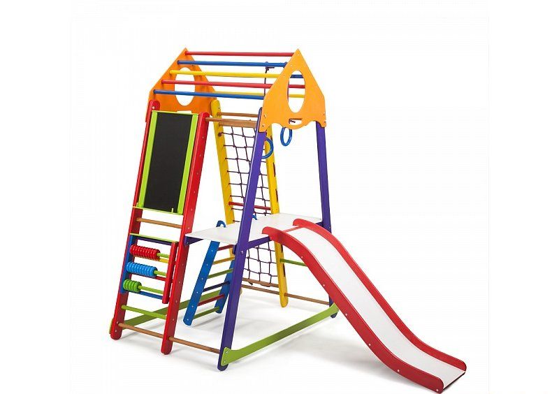 Детский спортивный комплекс BambinoWood Color Plus 3
