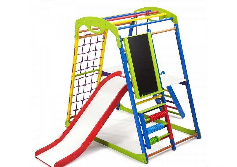Детский спортивный комплекс для дома SportWood Plus 3
