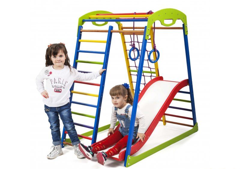 Детский спортивный комплекс для дома SportWood Plus 1
