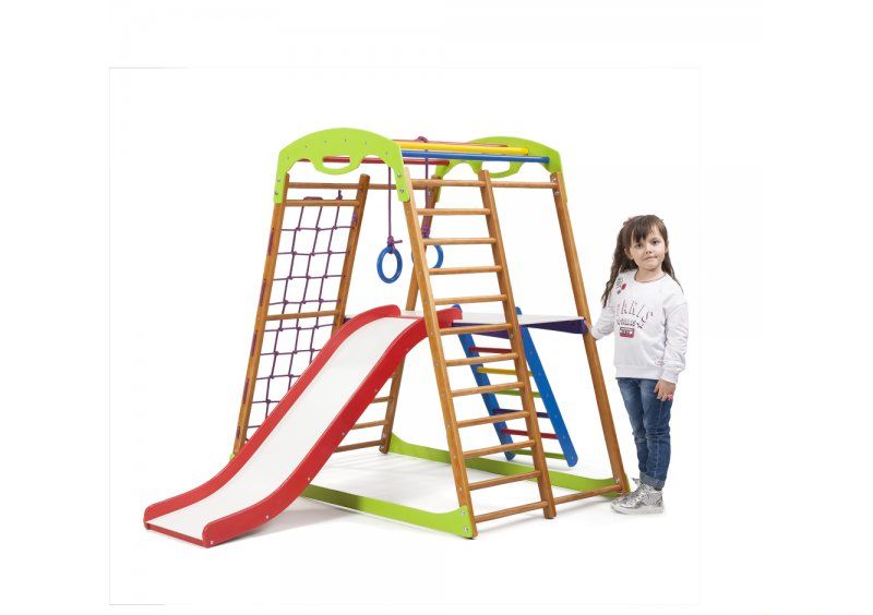 Детский спортивный комплекс для дома BabyWood Plus 2