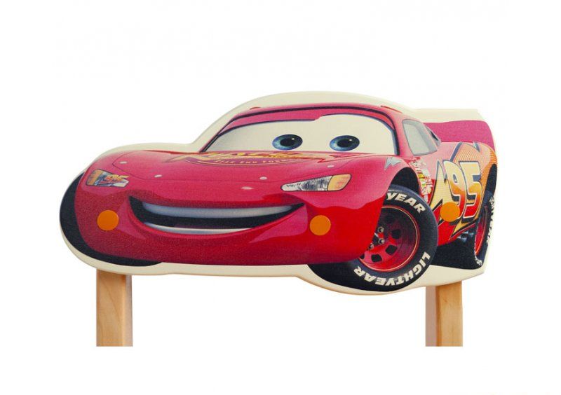 Детский стульчик Woody Молния МакКвин (цвет оранжевый)