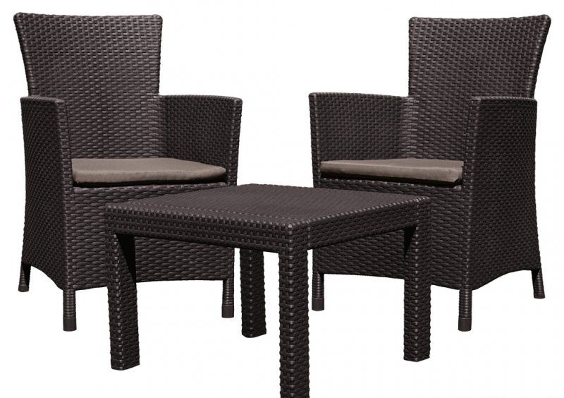 Комплект мебели Rosario balcony set коричневий