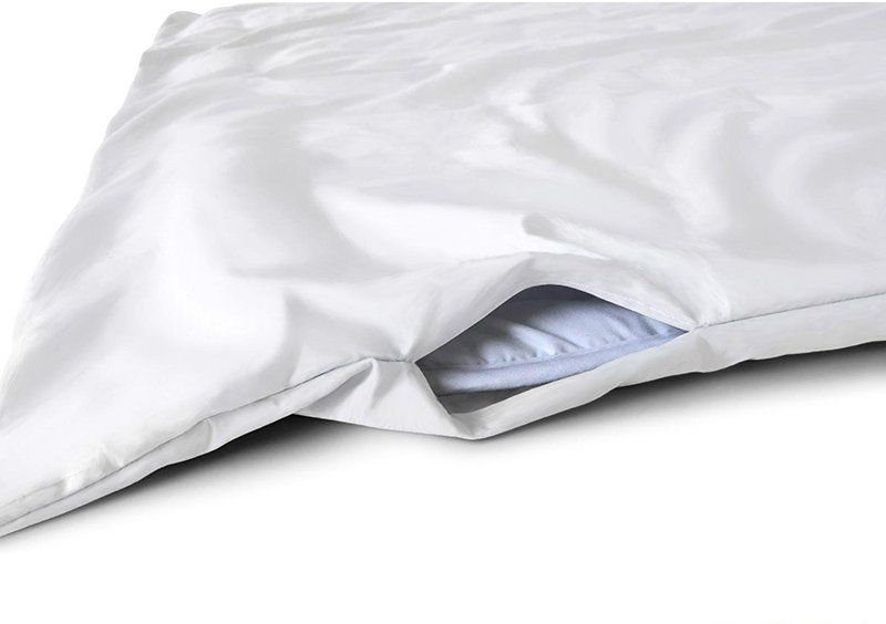 Пододеяльник Hotel Collection Cotton Stripe Plum-white 143x210 белый
