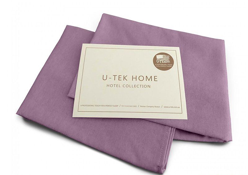 Наволочка Cotton Melange Plum 50X70