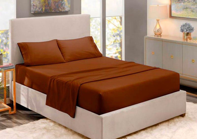 Наволочка Home Collection Cotton Brown 40x60