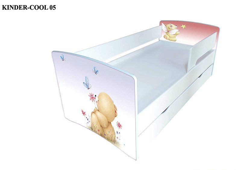 Кровать детская Kinder Cool 80x170 с бортиком