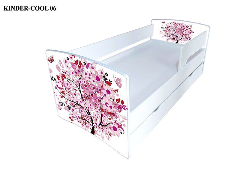 Кровать детская Kinder Cool 80x170 с бортиком
