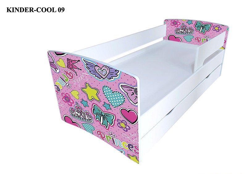 Кровать детская Kinder Cool 80x170 с бортиком