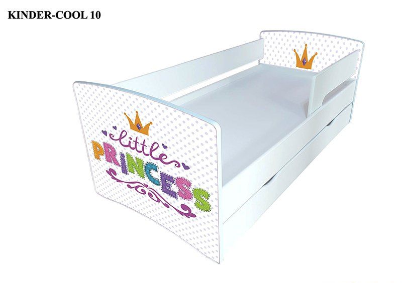 Кровать детская Kinder Cool 80x170 с бортиком