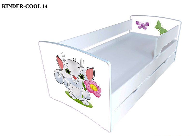 Кровать детская Kinder Cool 80x170 с бортиком