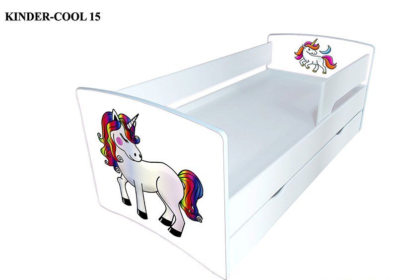Кровать детская Kinder Cool 80x170 с бортиком