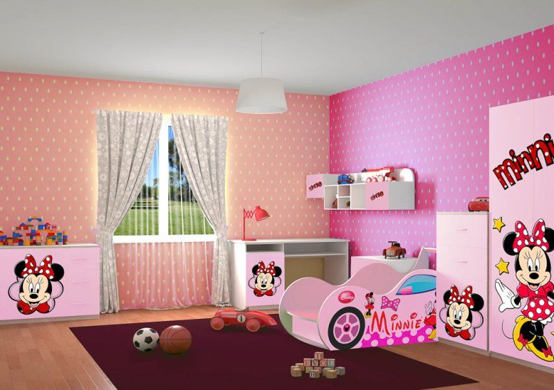 Детская комната Minnie Mouse