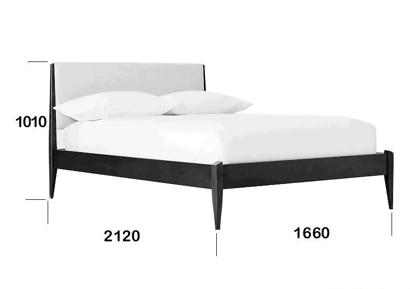 Кровать Seul 80х190 из ясеня