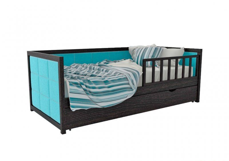 Кровать Nevis 80х190 з ящиками из ясеня