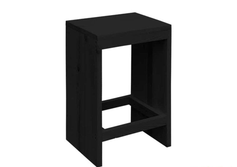 Стул барный Нью-Йорк 40х60х30 черный