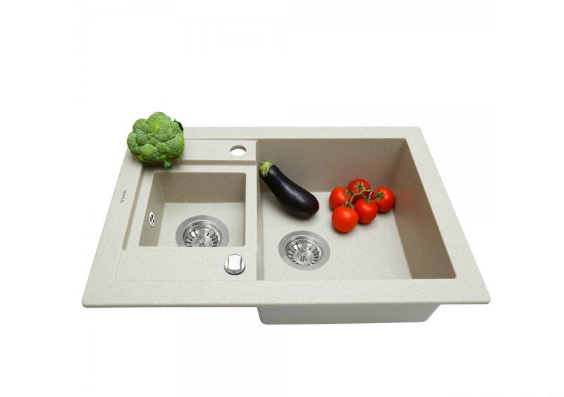 Мойка Perfelli GRANZE PGG 506-67 LIGHT BEIGE