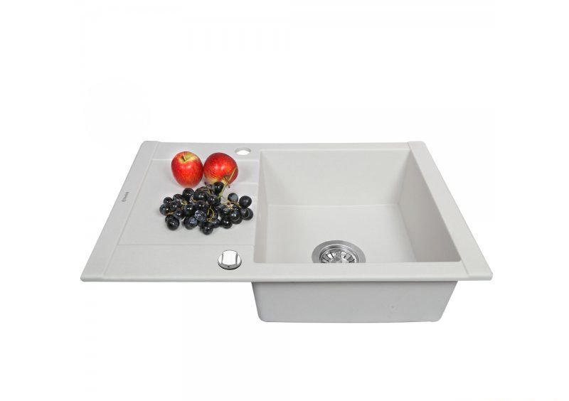 Мойка Perfelli TINO PGT 134-66 WHITE