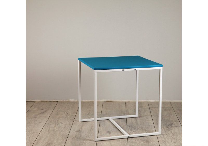 Стол журнальный Cub 400 mint/white