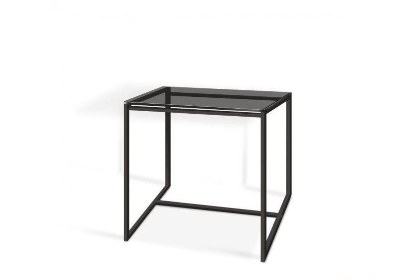 Комплект столов журнальных Куб 400 и Куб 450 Loft Cub Gray8/black