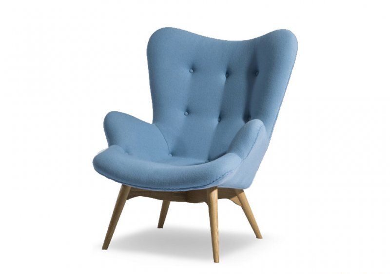 Кресло Contour Chair (голубой)
