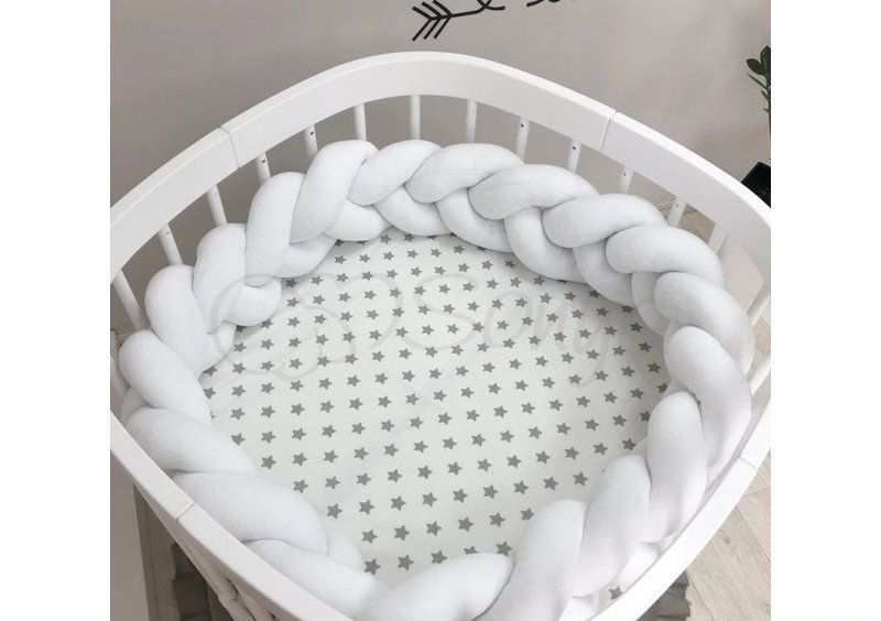 Коса белый