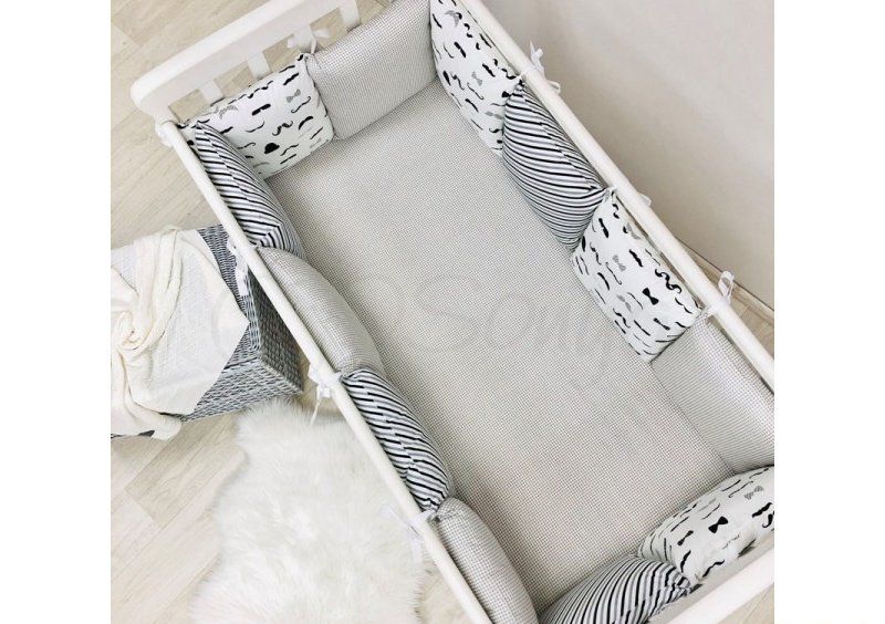 Бортики Baby Design Усы