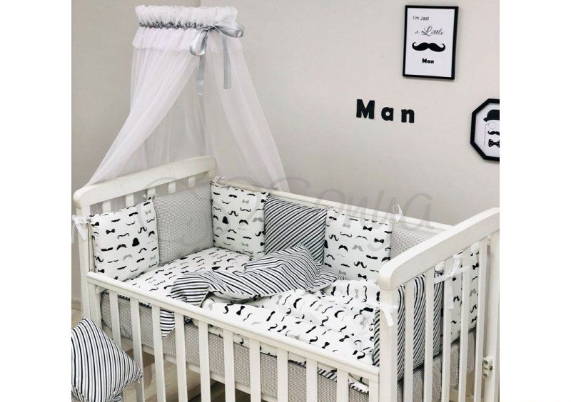 Комплект белья Baby Design Усы