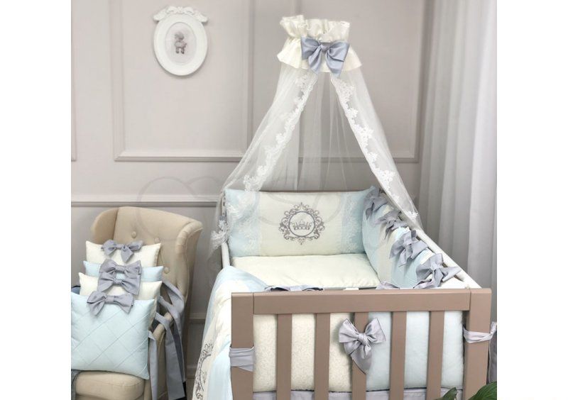Комплект белья Elegance голубой