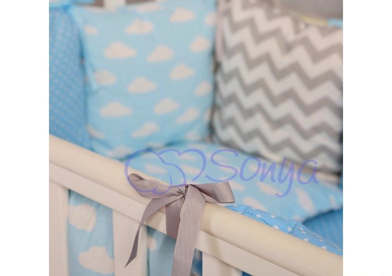 Бортики Baby Design Облака