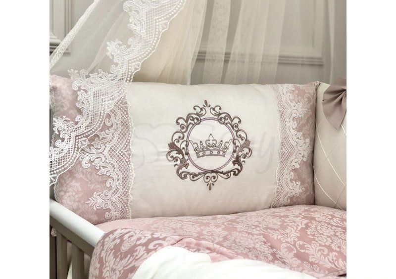 Комплект белья Elegance пыльная роза