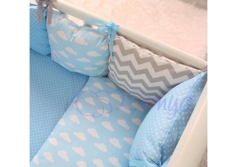 Бортики Baby Design Облака
