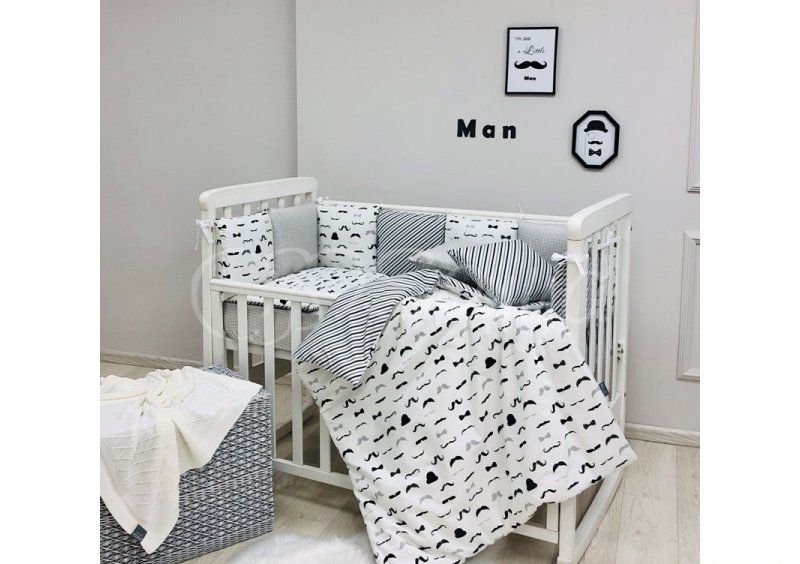 Комплект белья Baby Design Усы