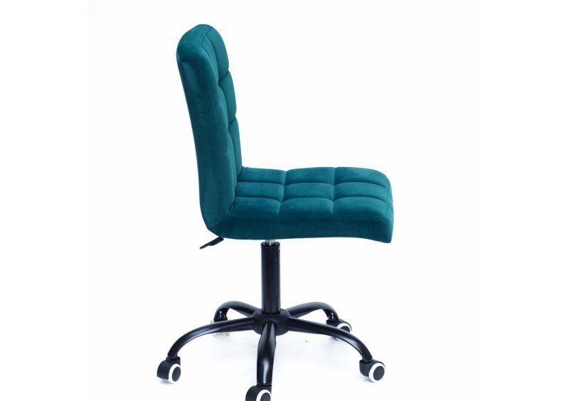 Стул Augusto BK - Office Бархат Зеленый В-1003