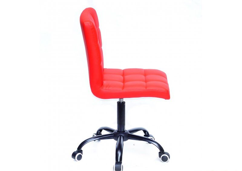 Стул Augusto BK - Office экокожа Красный 1007