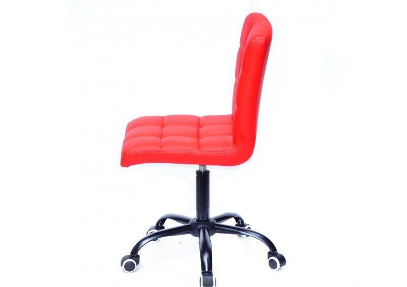 Стул Augusto BK - Office экокожа Красный 1007