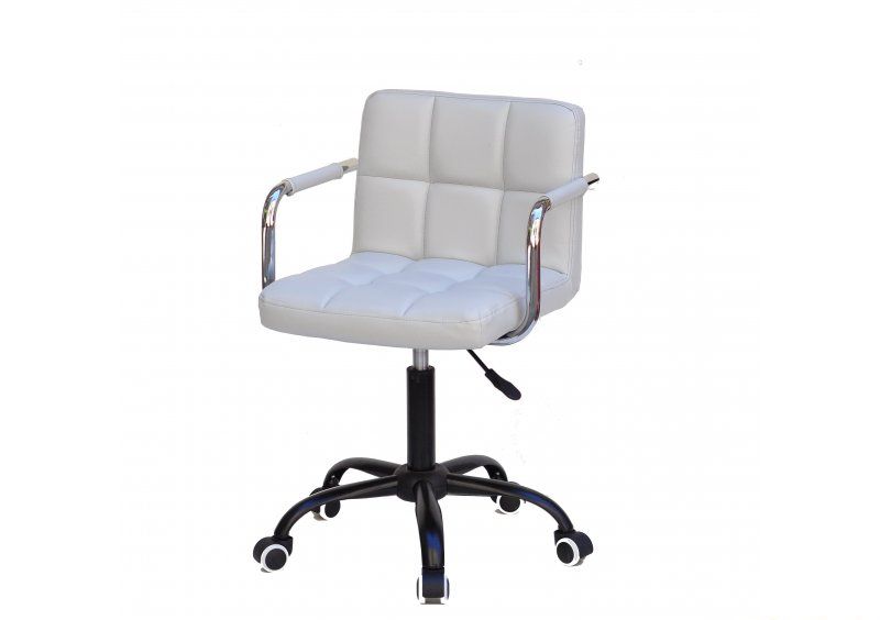 Кресло Arno-ARM BK-Office экокожа серый 1008