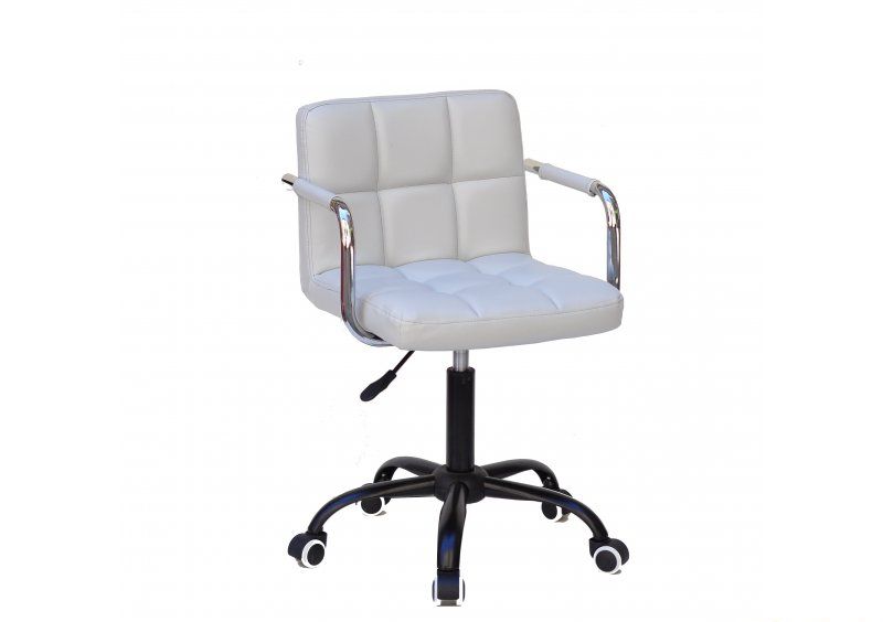 Кресло Arno-ARM BK-Office экокожа серый 1008