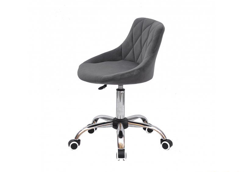 Стул Foro CH-Office Бархат серый B-1004