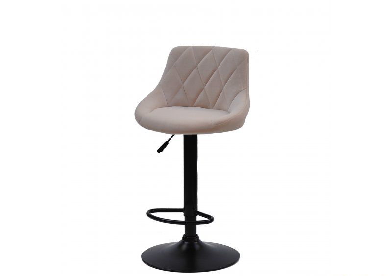 Стул Foro BAR BK-BASE Бархат бежевый B-1005 Стул Foro BAR BK-BASE Бархат бежевый B-1005