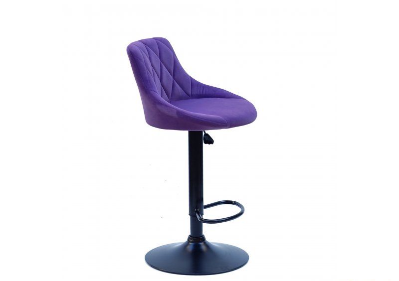 Стул Foro BAR BK-BASE Бархат пурпур B-1013