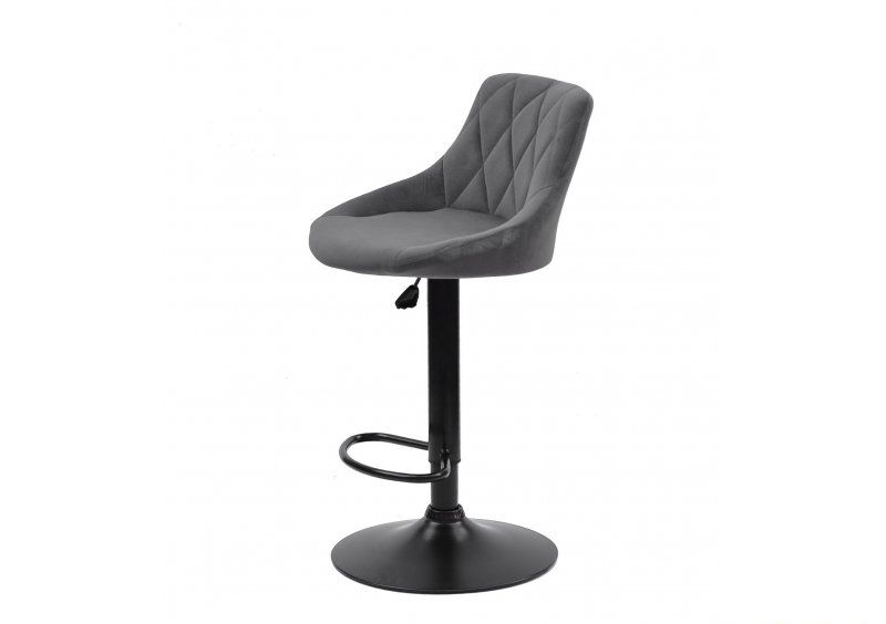 Стул Foro BAR BK-BASE Бархат серый B-1004