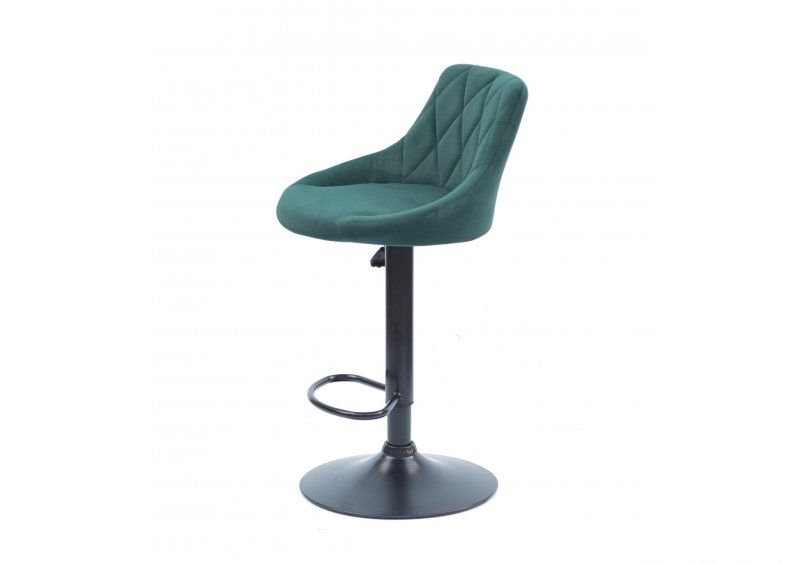 Стул Foro BAR BK-BASE Бархат зеленый B-1003