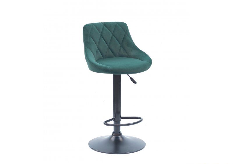 Стул Foro BAR BK-BASE Бархат зеленый B-1003