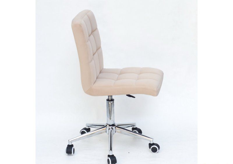 Стул Augusto Modern Office Бархат Бежевый В-1005