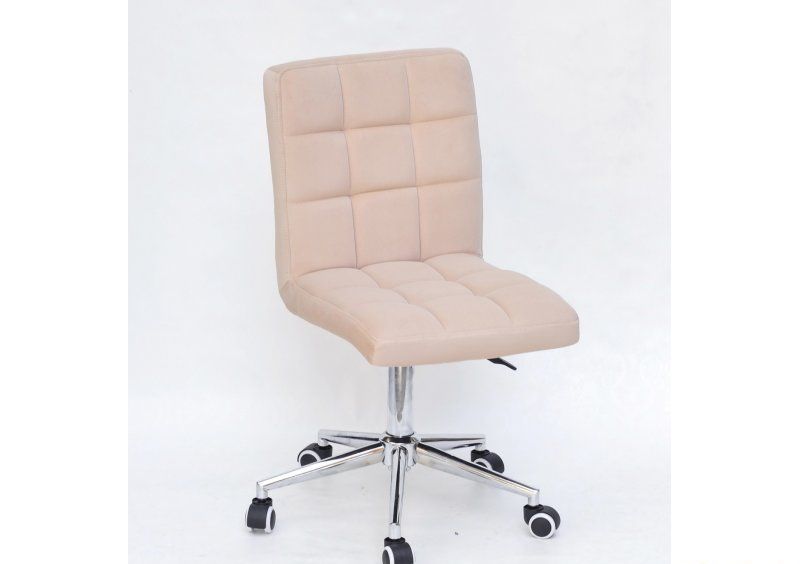 Стул Augusto Modern Office Бархат Бежевый В-1005