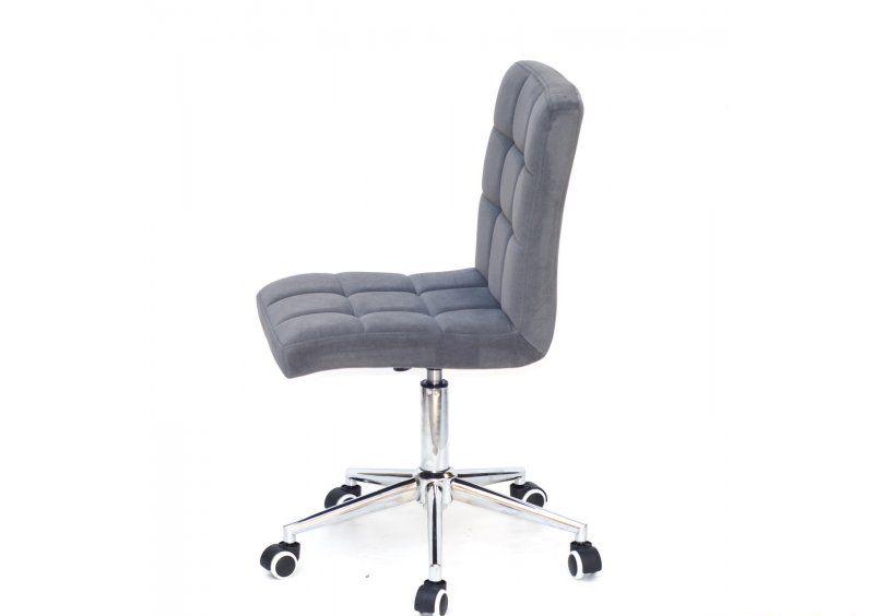 Стул Augusto Modern Office Бархат Серый В-1004