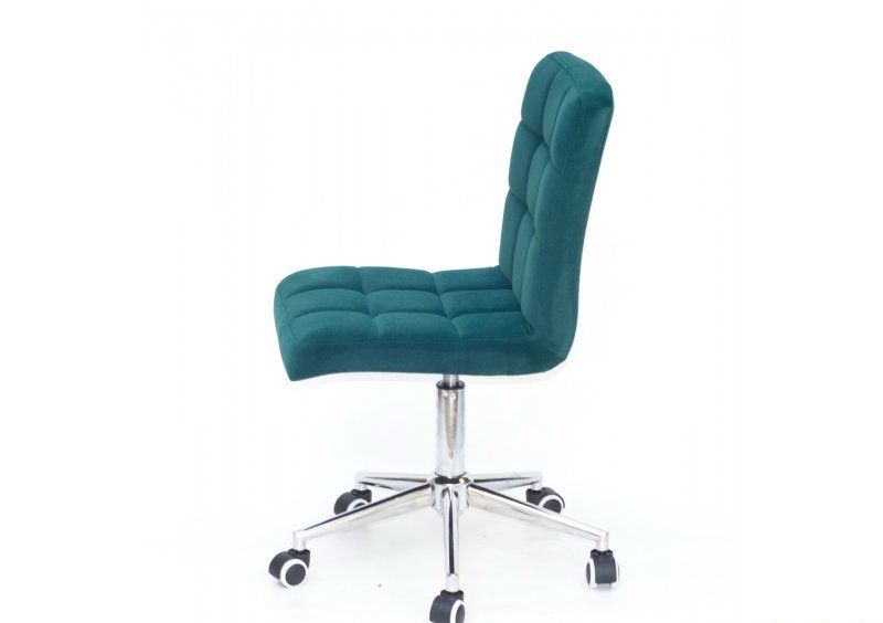 Стул Augusto Modern Office Бархат Зеленый В-1003