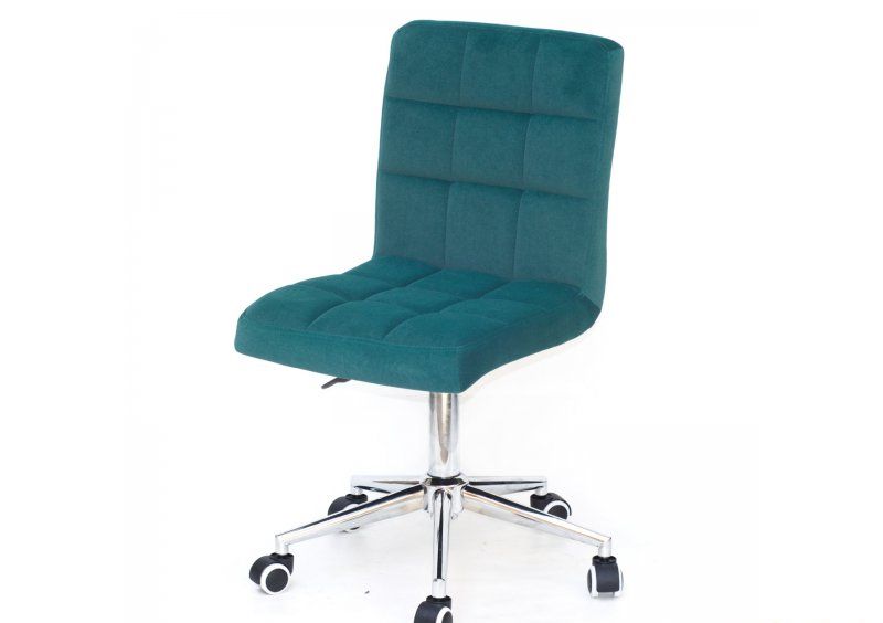 Стул Augusto Modern Office Бархат Зеленый В-1003